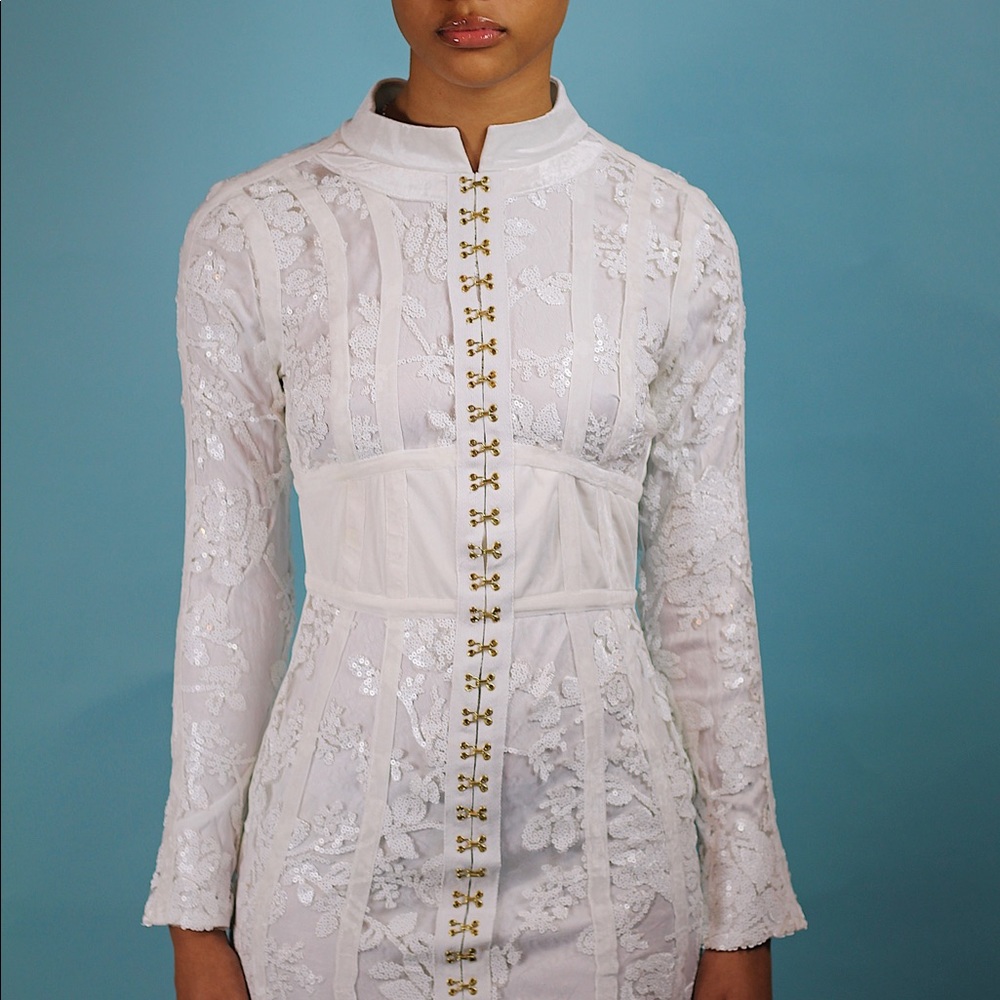 White Zibo Dress